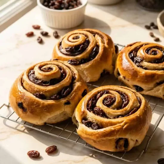 Cinnamon Raisin Rolls