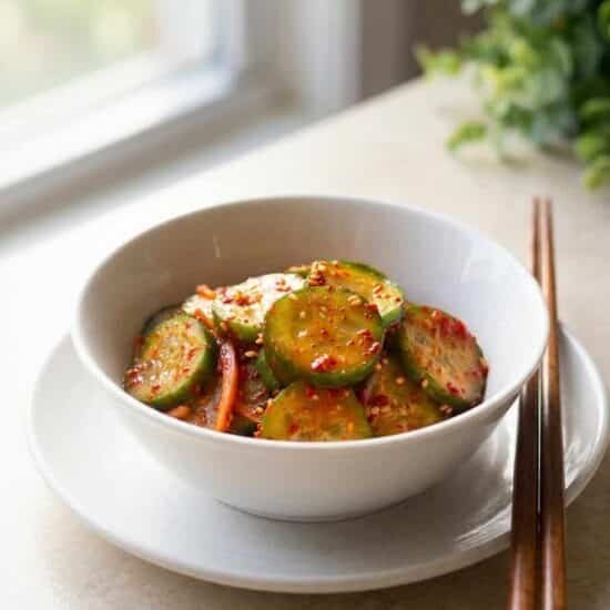 Oi Muchim (Korean Cucumber Salad)