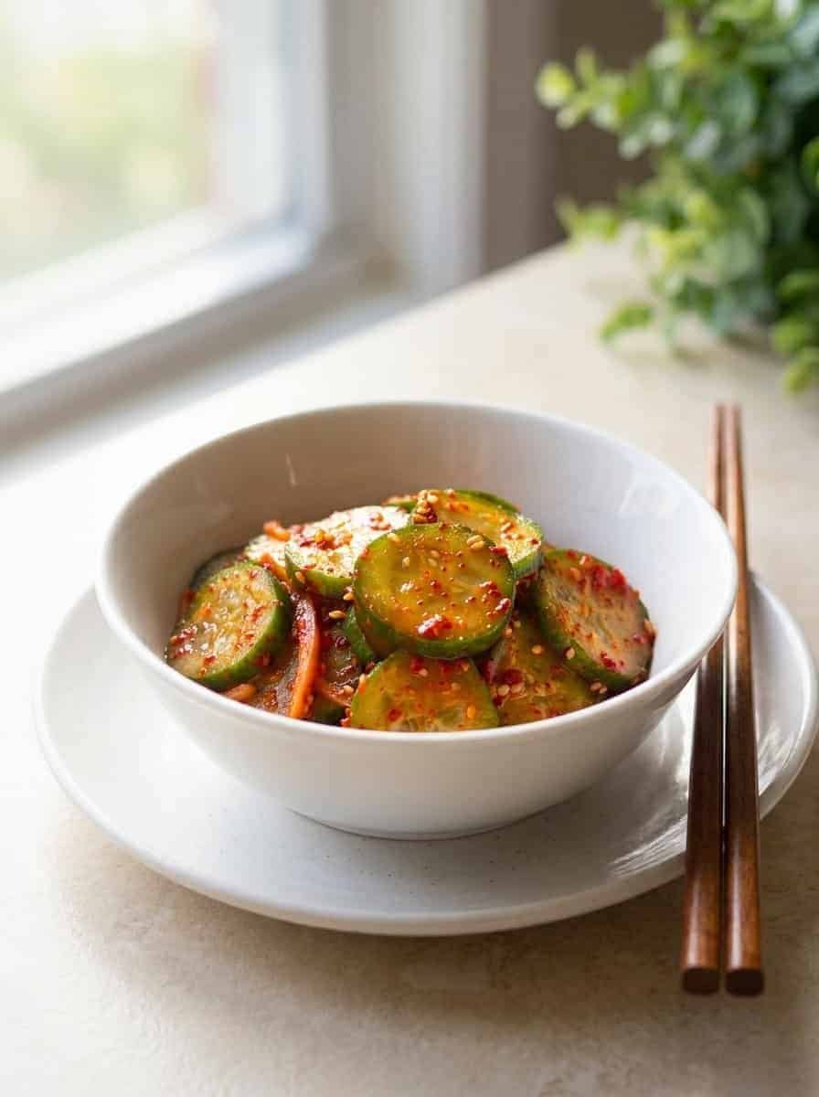 Oi Muchim (Korean Cucumber Salad)